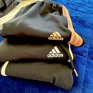 3 pair adidas joggers